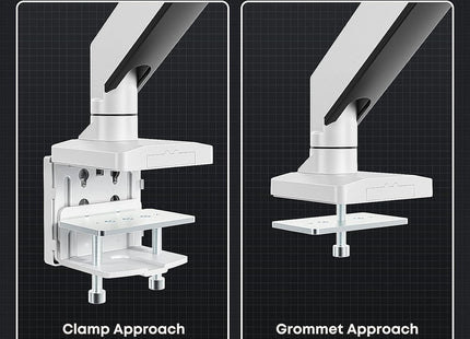 Ultrawide Monitor Arm 17 to 49 Inch Heavy Duty Gas Assisted Mount PUTORSEN