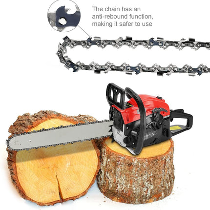 4-Pack 16'' Chainsaw Chains, 3/8'' Pitch, 0.050'' Gauge, 56 Links, Low-Kickback