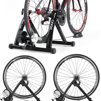 CXWXC Turbo Bike Trainer Stand 26–29"/700C, Foldable with Quick Release