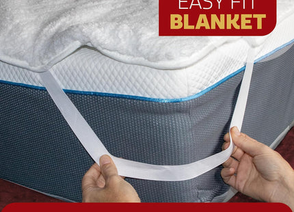 King Size Electric Blanket 203x152cm Soft Fleece Polyester Dreamcatcher