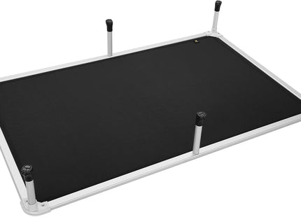 Veehoo XXL 150x95cm Chew-Proof Raised Dog Bed – Cooling Pet Cot, Aluminum Frame