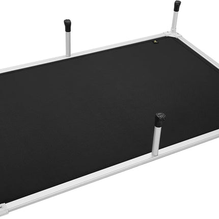 Veehoo XXL 150x95cm Chew-Proof Raised Dog Bed – Cooling Pet Cot, Aluminum Frame