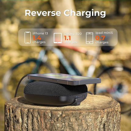 Tribit StormBox Micro 2 Bluetooth Speaker, IP67, XBass, Wireless Pairing