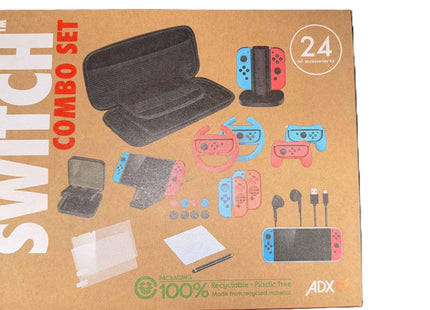 ADX Nintendo Switch 24 1 Mega Bundle Video Games Consoles Game Accessories