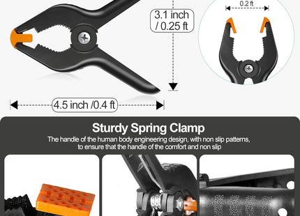 Photo Backdrop Stand 7x12ft Heavy Duty Adjustable Support Kit EMART