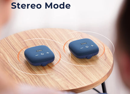 Tribit StormBox Micro 2 Bluetooth Speaker, IP67, XBass, Wireless Pairing