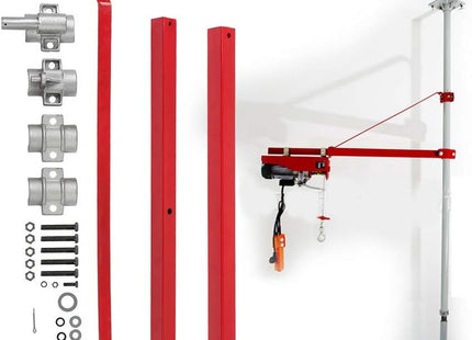 Swivel Wall Mount Lifting Arm – 600kg Max Load for Workshop or Garage Use