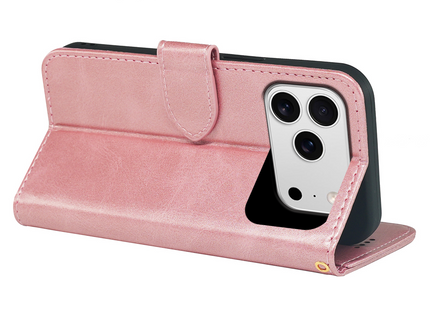 iPhone 18/17 Series Book Flip Case Leather Wallet