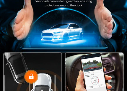 Road Angel Halo Pro 2K+ HD Front & Rear Dash Cam