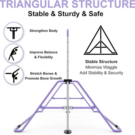 Adjustable Junior Kip Bar Gymnastics Training Equipment for Home GYMMAGE