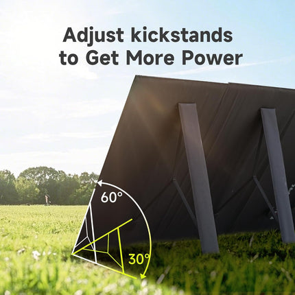 Portable Solar Panel 200W Foldable Waterproof High Efficiency 18V ALLPOWERS