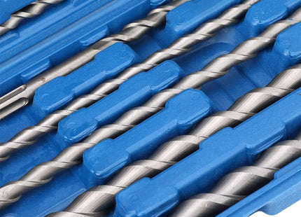 SDS Masonry Drill Bit Set 20pcs – For Concrete, Brick & Stone, Carbide Tips