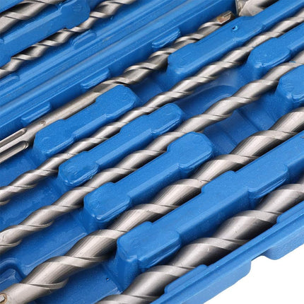 SDS Masonry Drill Bit Set 20pcs – For Concrete, Brick & Stone, Carbide Tips