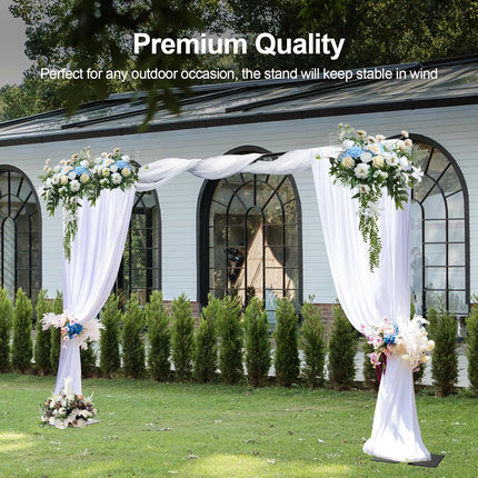 EMART 10x10ft Heavy Duty Backdrop Stand Kit – Adjustable Frame for Events