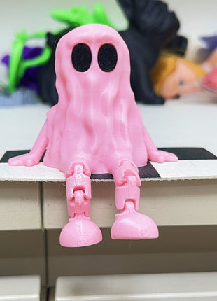 3D Printing Halloween Ghost Movable Joint Ornaments