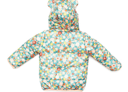 HelloBaby Basic Flower Printed Eared Coa - Printed