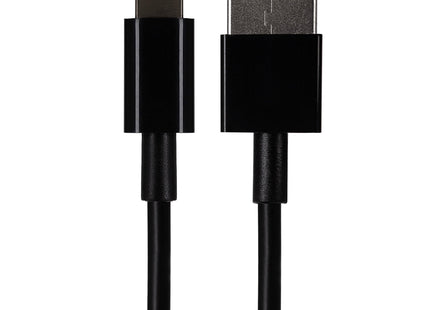 Maplin Lightning to USB-A Cable - Black, 1m