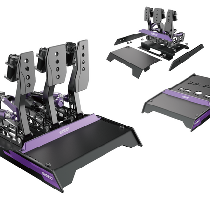 Conspit CPP-Lite 3 Pedal Set – Hydraulic Load Cell Sim Racing Pedals
