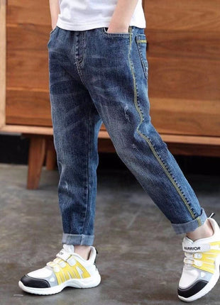 Boys' Denim Trousers Trousers Children's Clothing