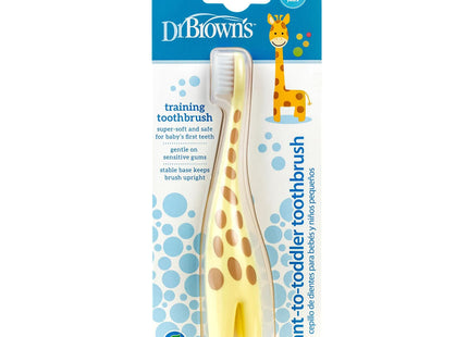 Dr. Brown's Infant-to-Toddler Toothbrush Giraffe
