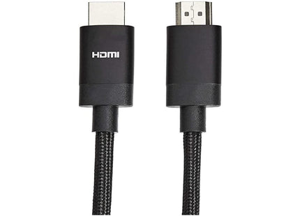 Maplin HDMI to HDMI V2.1 8K Ultra HD 60fps Braided Cable with Ethernet - Black