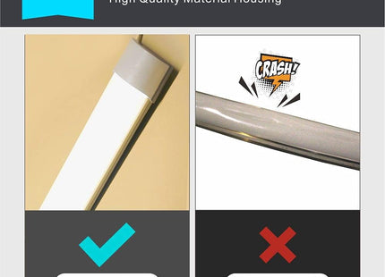 Sundertech 4FT LED Batten Light, 3750lm, 3 Color Temperature Options