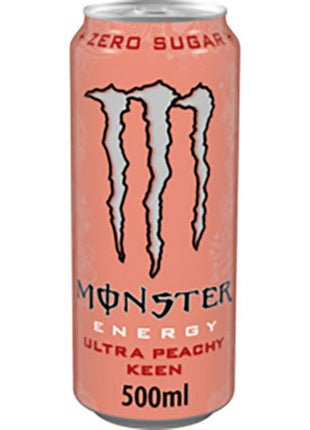 12 x Monster Energy Ultra Peachy Keen - 500ML