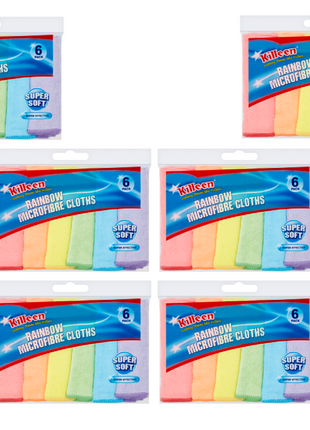 10 x Killeen Mircofibre Cloth   - 6 PACK
