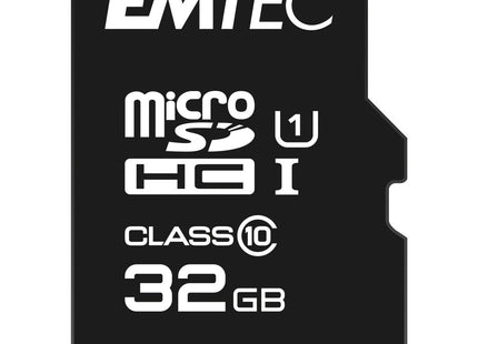 EMTEC 32GB UHS-I U1 EliteGold MicroSD Memory Card with Adapter