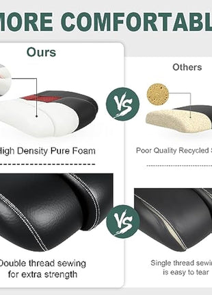 BASETBL Office Chair Executive Chair, High Back Racing Style Ergonomic Swivel Chair for Home Gaming Business, Lumbar Support PU Leather Adjustable Height Durable Comfy Chair Easy to Assemble (Red)