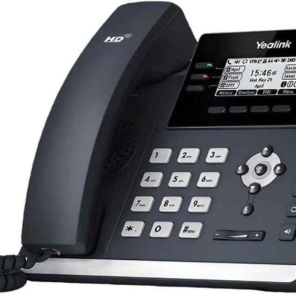 Yealink SIP-T41S IP Desk and Conference Phone - Black PoE Powered