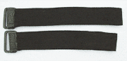 Black Elastic Hook&Loop Strap Pack