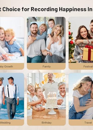 32 GB Digital Photo Frame WiFi,10.1 Inch Digital Picture Frame,1280x800 IPS HD Touch Screen Electronic Digital Frame,Auto-Rotate,Easy to Share Photos or Videos Anywhere