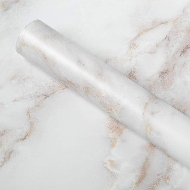 Marble Self Adhesive Sticky Paper 90x200cm Waterproof Vinyl Film Countertop