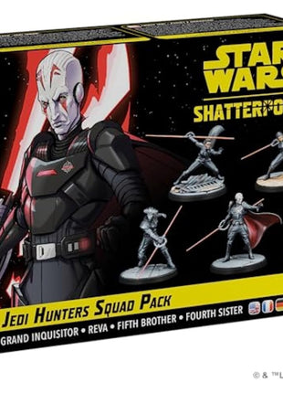 Atomic Mass Games | Star Wars Shatterpoint: Jedi Hunters - Squad Pack | Tabletop Miniatures Game | Ages 14+ | 2 Players | 90 Minutes Playing Time