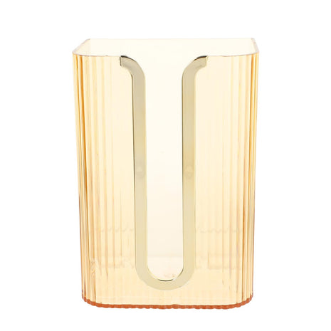 ABOOFAN Wall-Mounted Tissue Box Elegant No-Drill Paper Holder for Home Bathroom Hotel and Cafe Premium Pet Material Minimalist Design