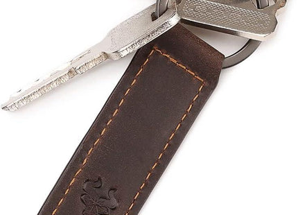 HUMERPAUL Folding Leather Smart Card Wallet Coin Pocket RFID Blocking & Keyring