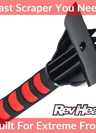 RevHeads Ice Scraper for Cars and Pick Up Trucks Scrape Windows With Ease