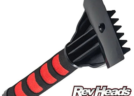 RevHeads Ice Scrapers for Cars and Pick Up Trucks Scrape With Ease - 2 Pack