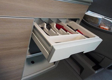 Universal Cutlery Tray for California Camper  – Van-X Campervan Kitchen Organiser