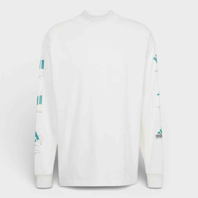 EQT Long Sleeve Graphic Tee Cloud White