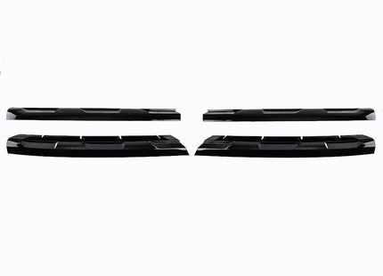 For VW T6 Transporter R-Line Front Grille Trim Kit | Gloss Black | Van-X
