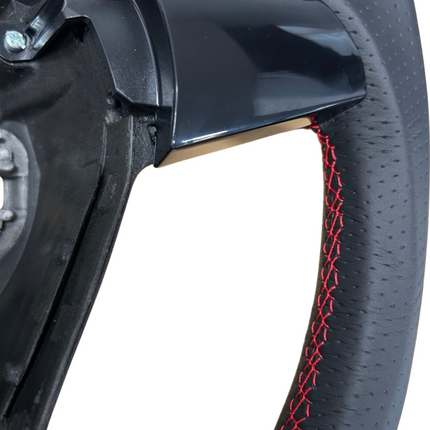 For VW T5.1 Transporter Premium Leather Steering Wheel Replacement Upgrade