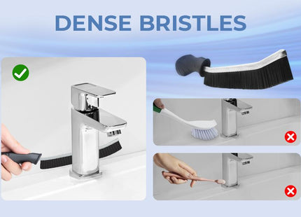 Crevice Cleaning Brush 6 Pack Hard Bristle Gap Cleaner Set Magic Brush Cleangor