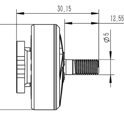 VITE 2306.5 Brushless Motor (1800Kv / 2500Kv)