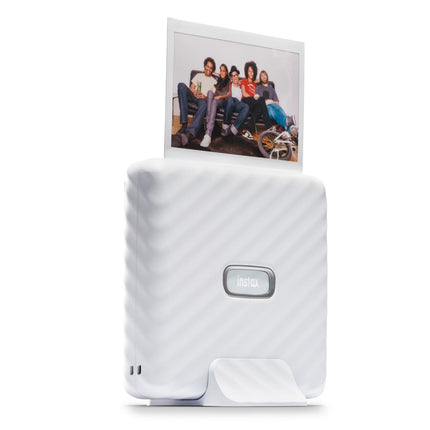Fujifilm Instax PAL Digital Camera with Link Wide Printer Bundle - Ash White