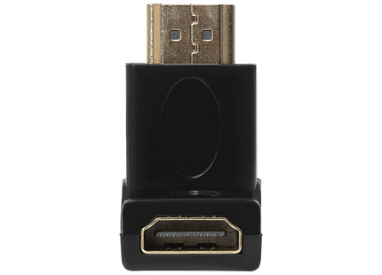 Maplin Adjustable Angle HDMI Male to HDMI Female Adapter - Black