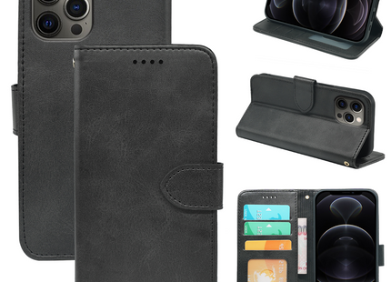 iPhone 13 Series Book Flip Case Leather Wallet