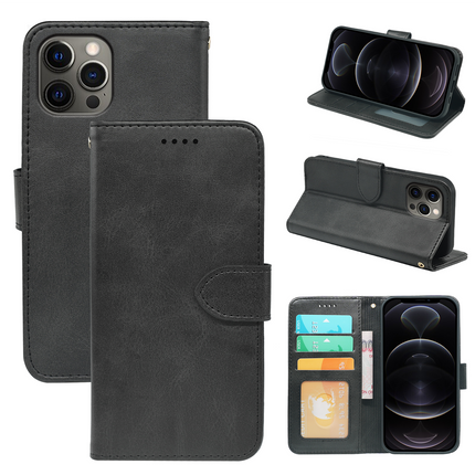 iPhone 13 Series Book Flip Case Leather Wallet