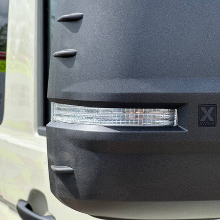For VW Crafter New Shape Mirror Covers -  Set of 2 - Hammerite | Van-X